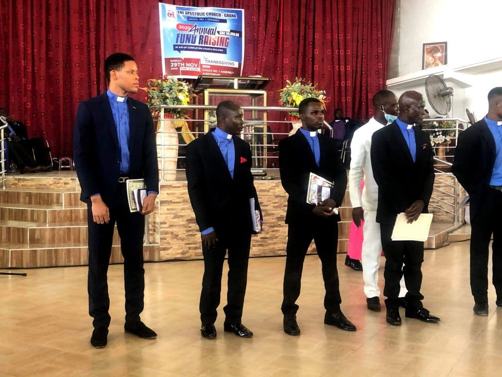 Presented to the congregation